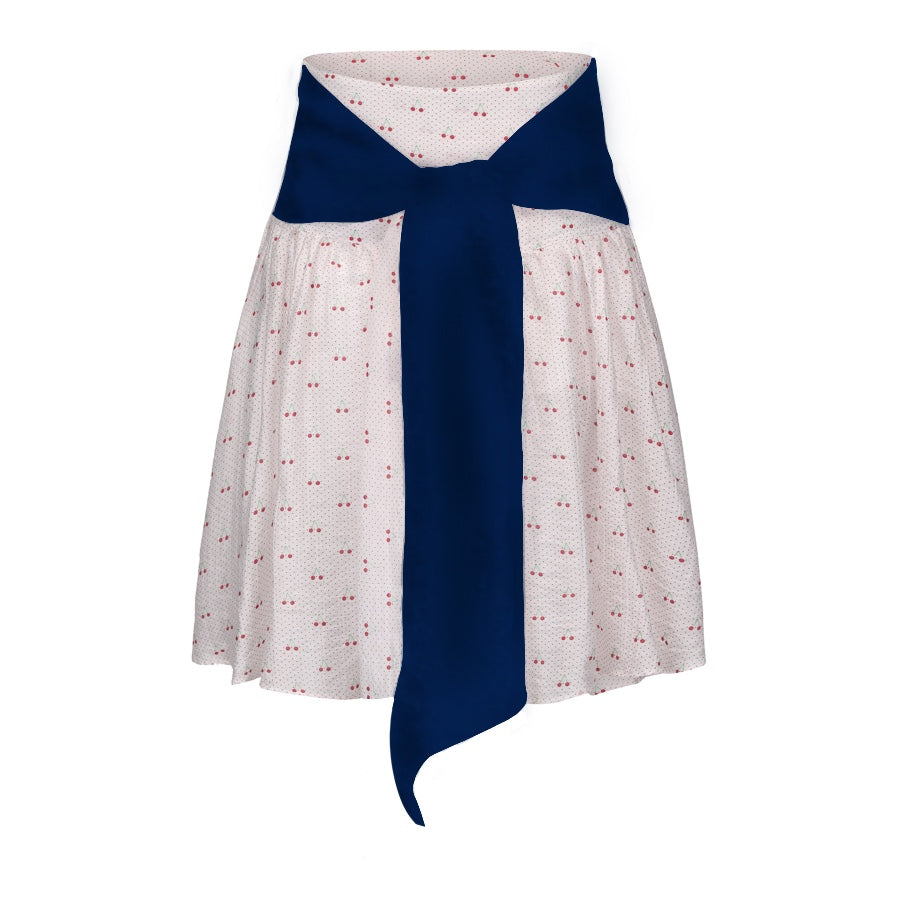 Cute Cherry Ribbon Skirt