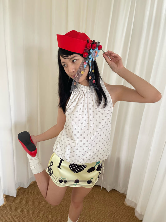 Stars Shining White Top