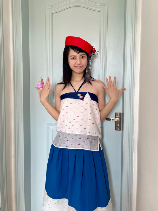 Cute Cherry Halter Top