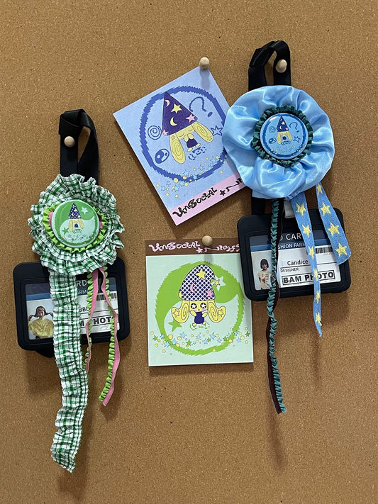 Taichi Dog Cute Badge