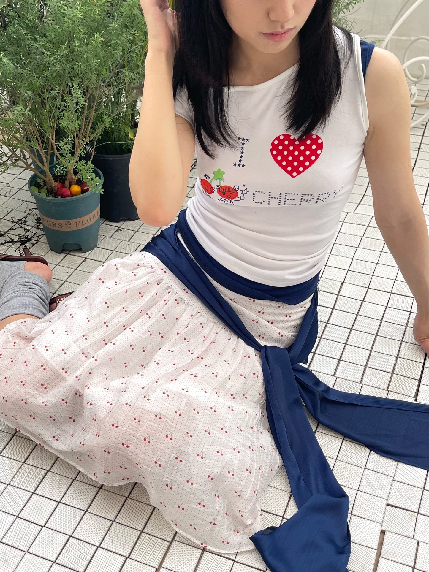 I LOVE CHERRY T-shirt
