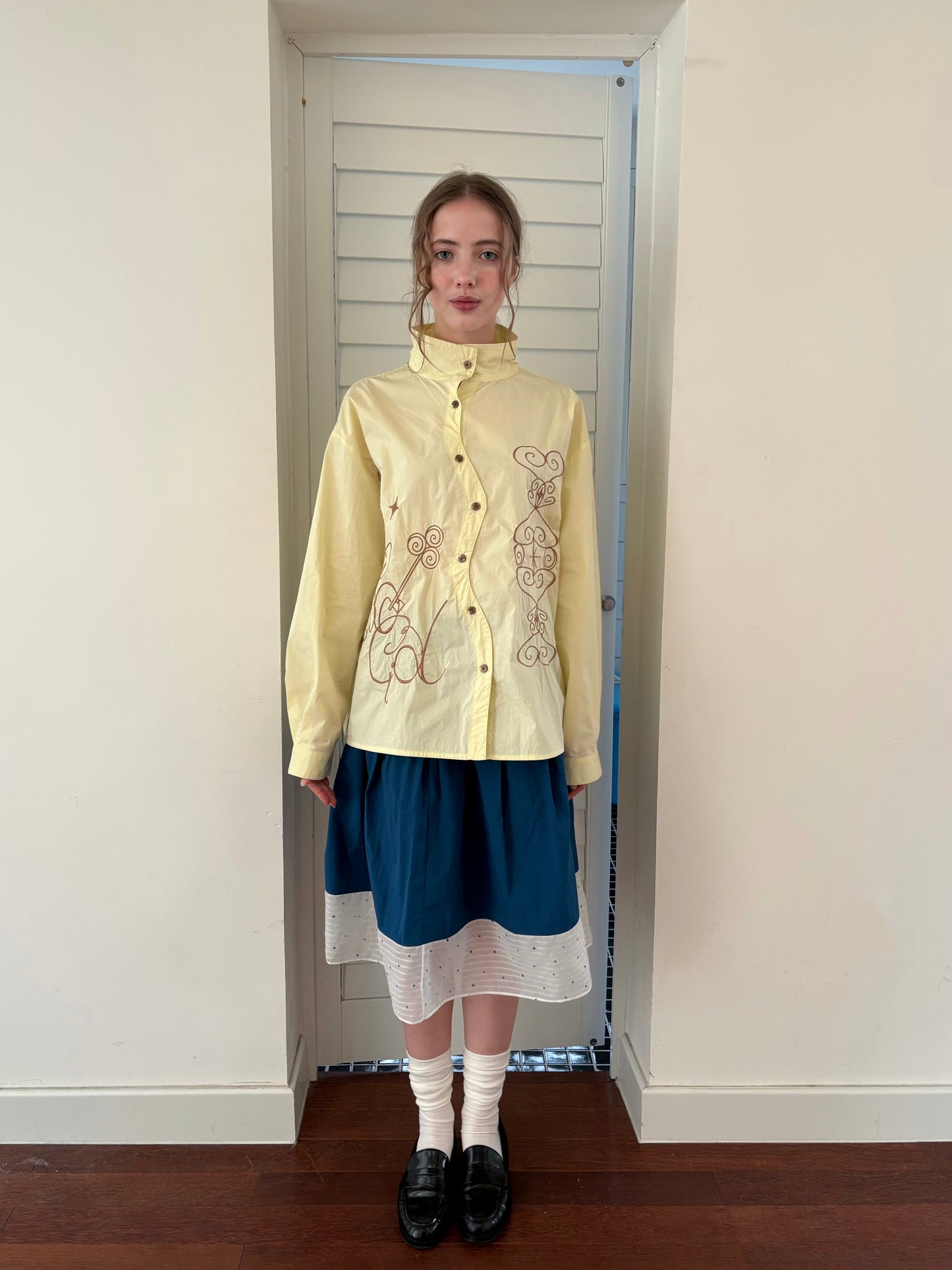 Lemonade Embroidery Shirt