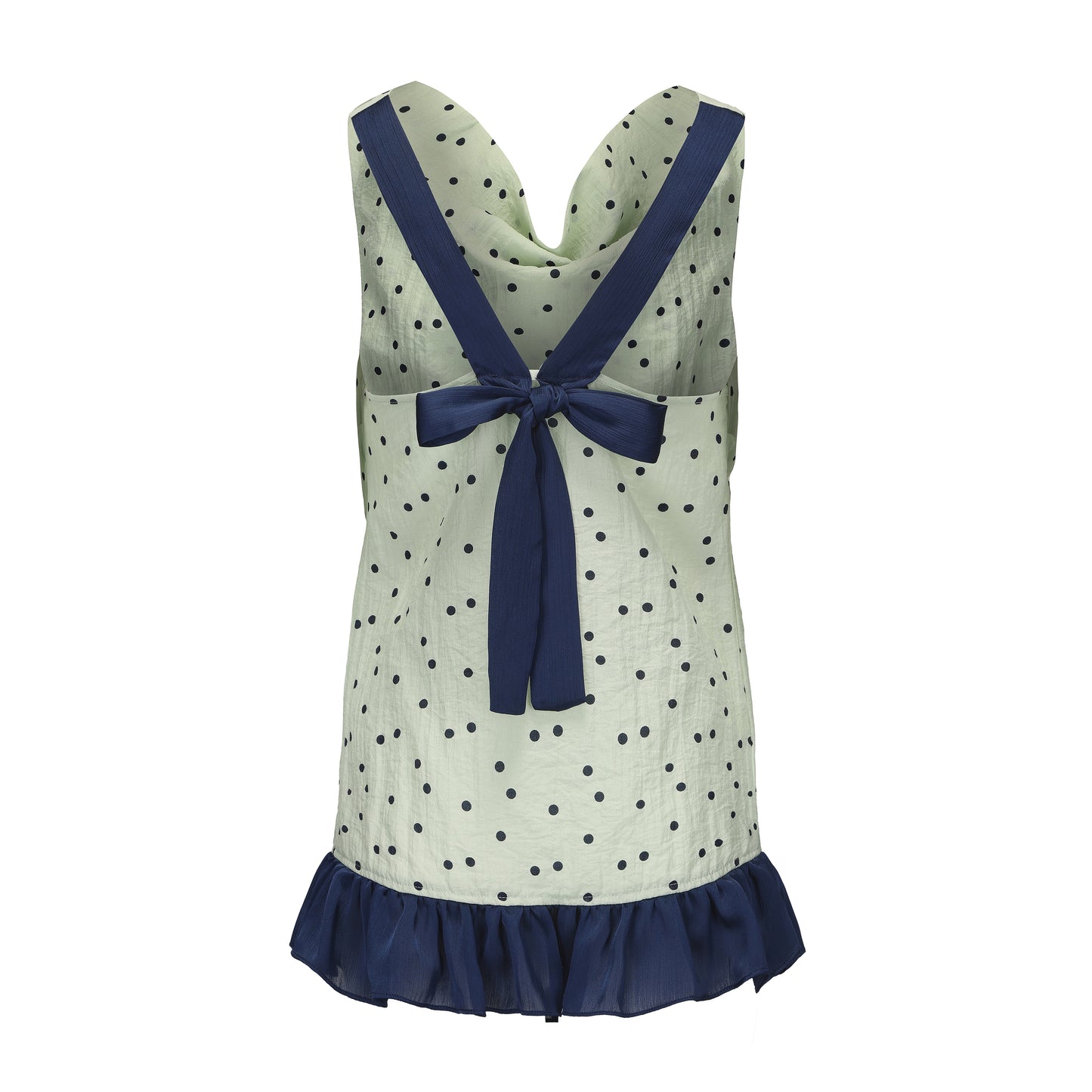Pistachio Polka Dots Top