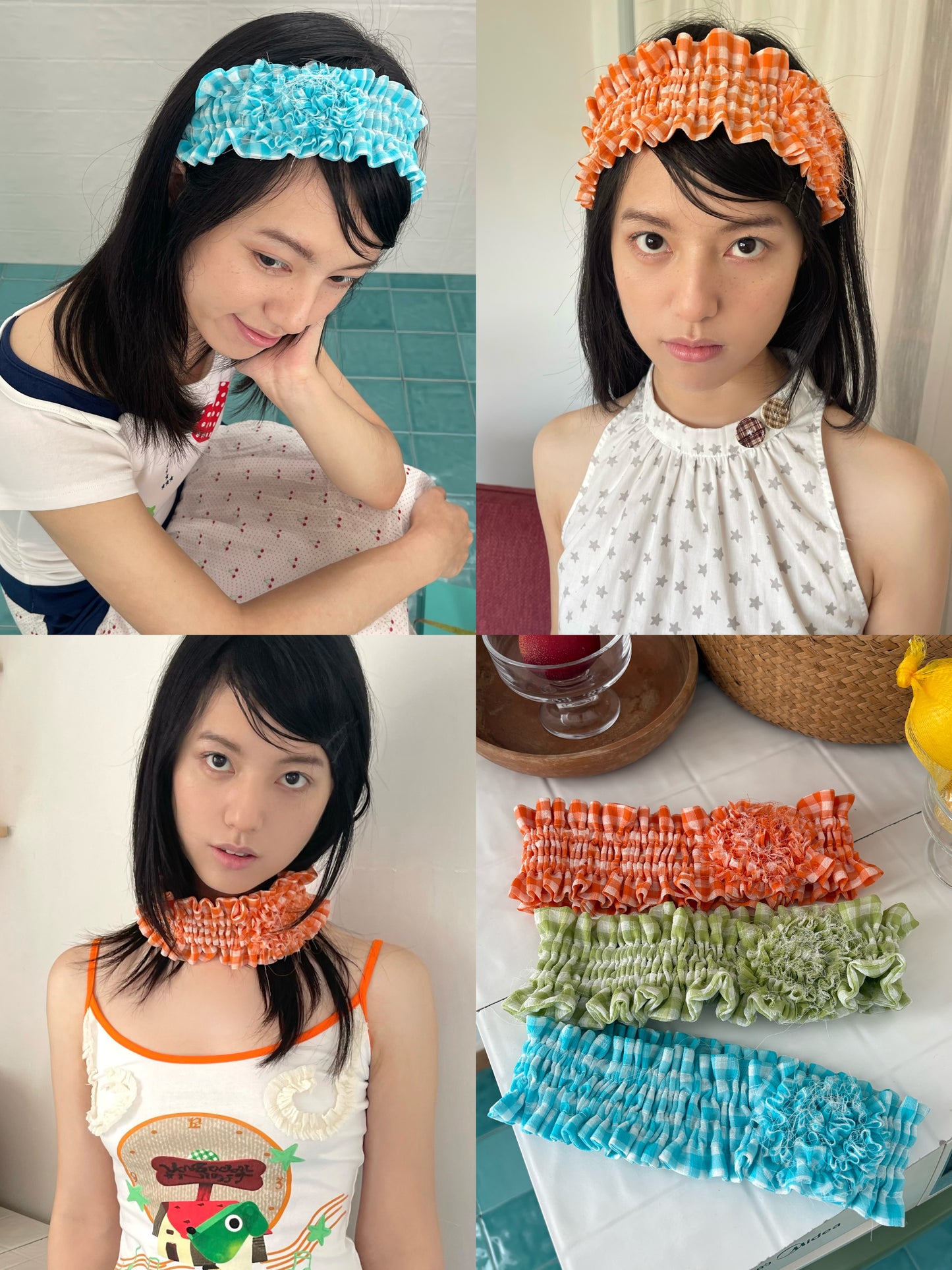 Candy Plaid Hairband