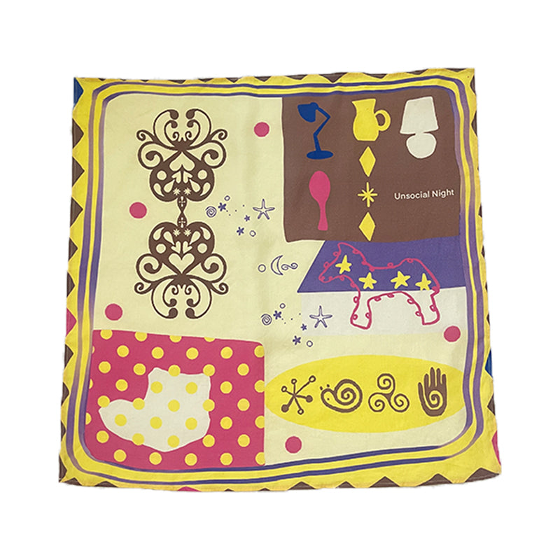 Bubble and Dream Square Scarf