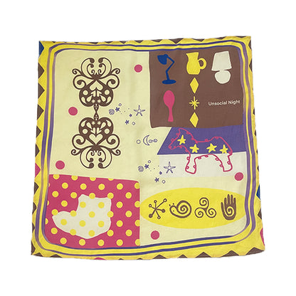 Bubble and Dream Square Scarf