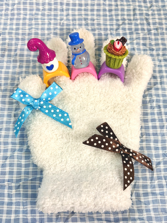 One Day Snowman 3 Rings Set