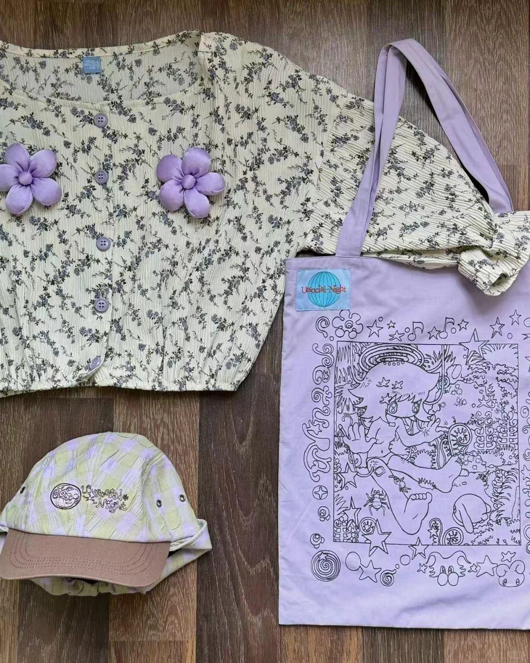 USN × Oliwa Cotton Tote Bag