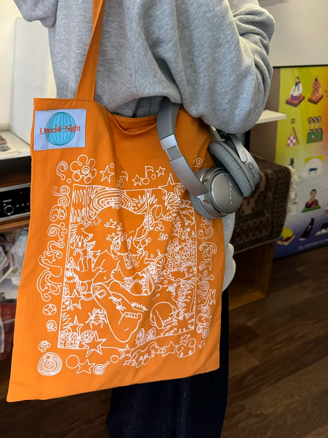 USN × Oliwa Cotton Tote Bag