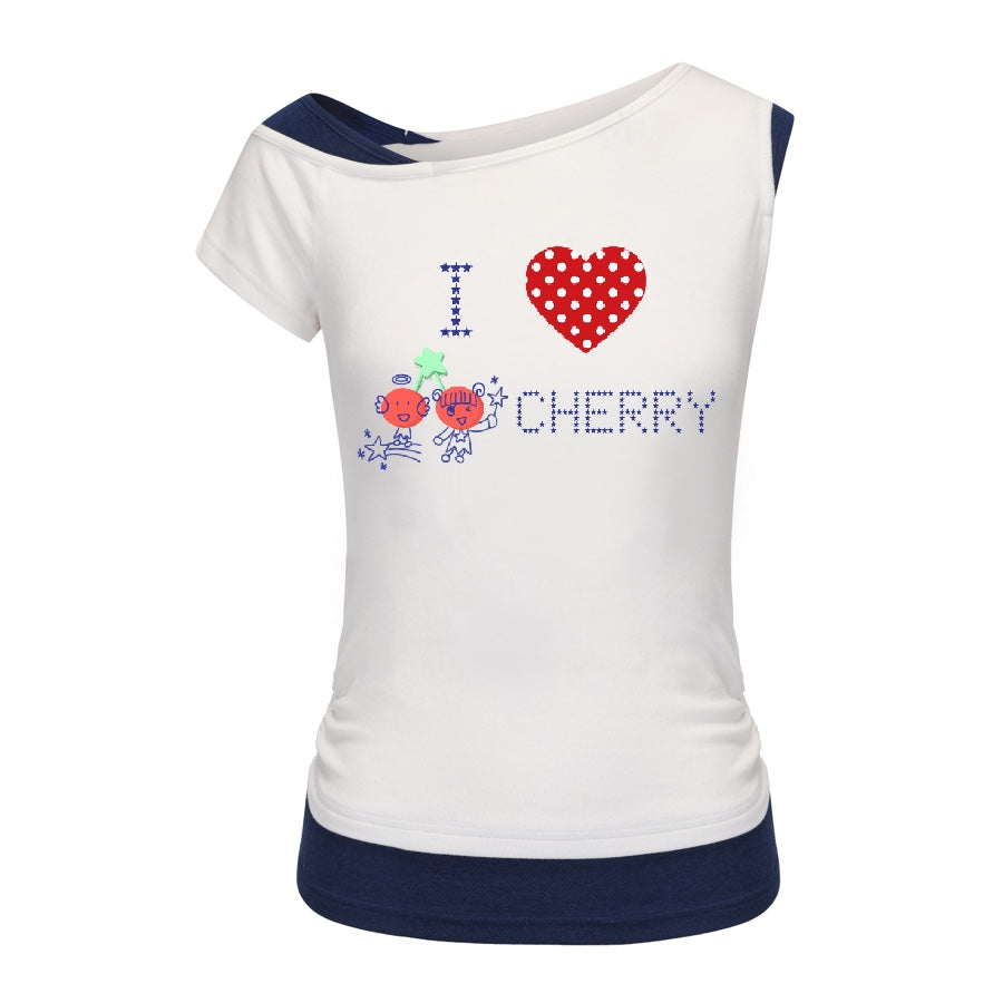 I LOVE CHERRY T-shirt