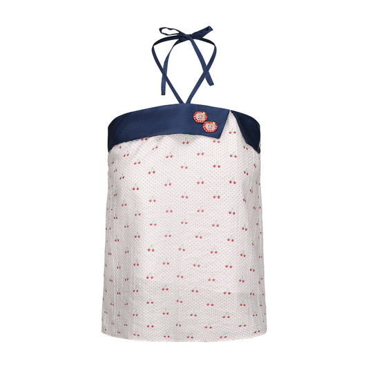 Cute Cherry Halter Top
