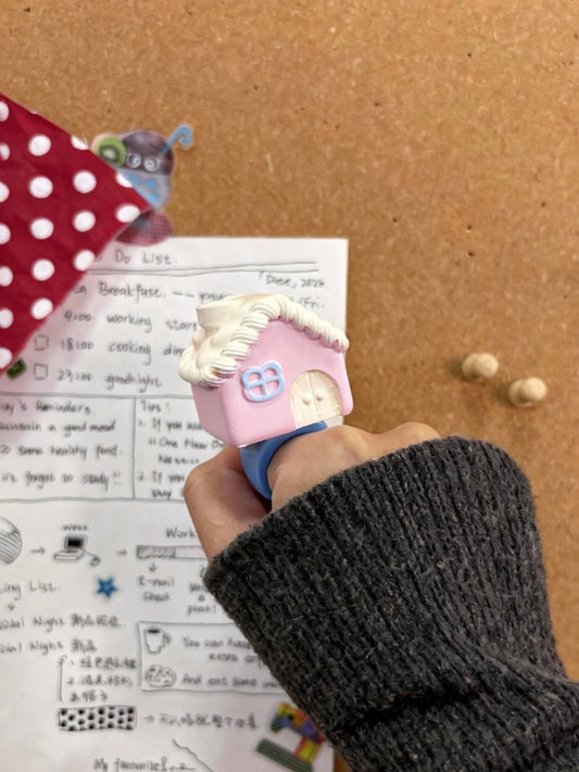 My Marshmallow House Ring