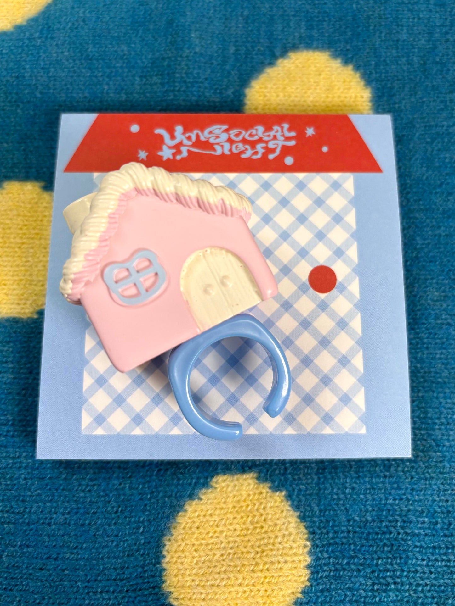 My Marshmallow House Ring