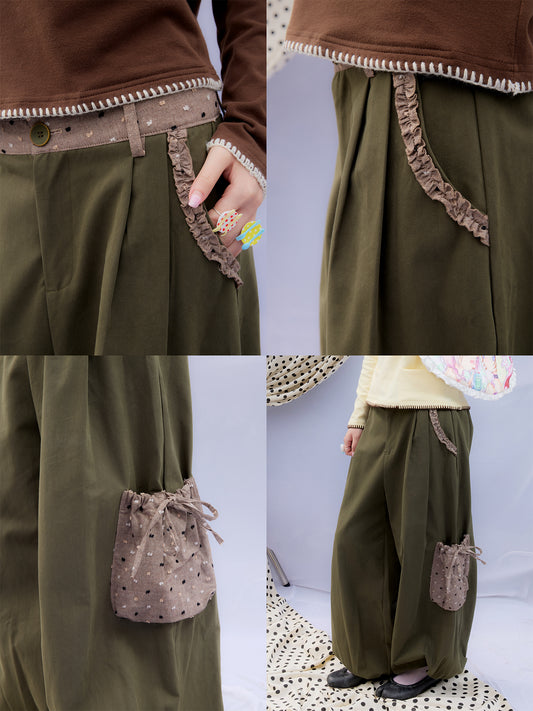 Artist Moss Green Cargo Pants