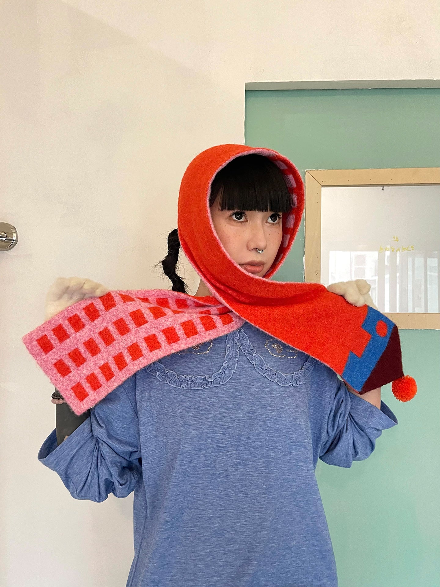 Granny's Farmhouse Wool Scarf