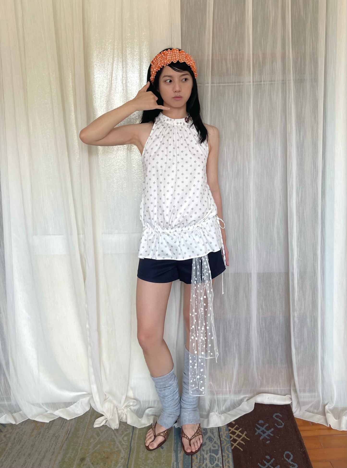 Stars Shining White Top