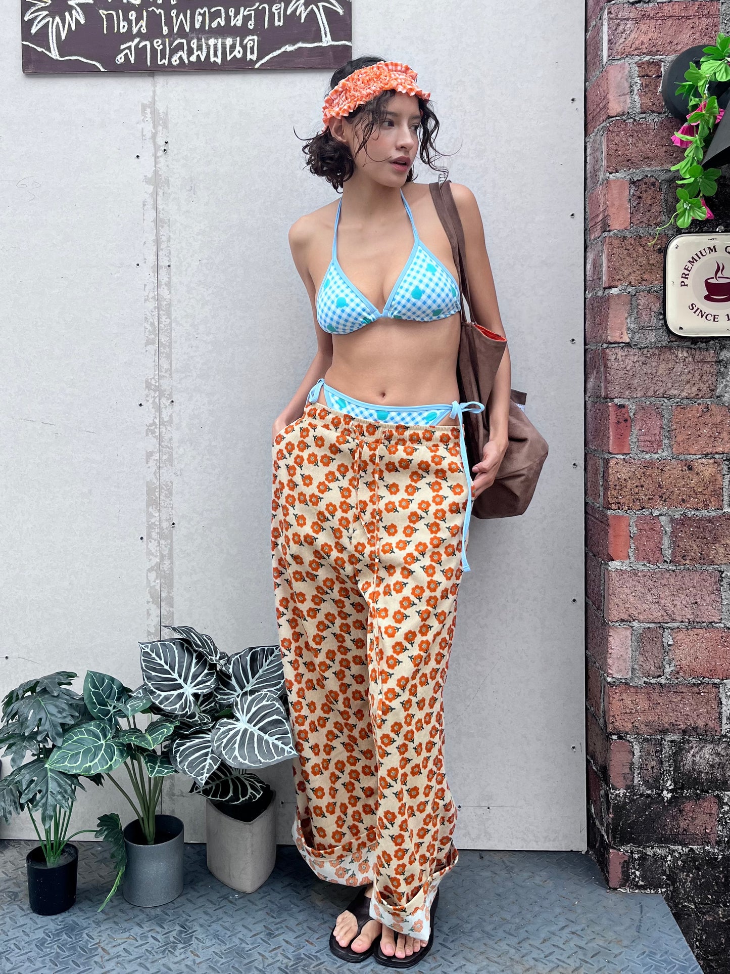 Blue Polka Dots Bikini