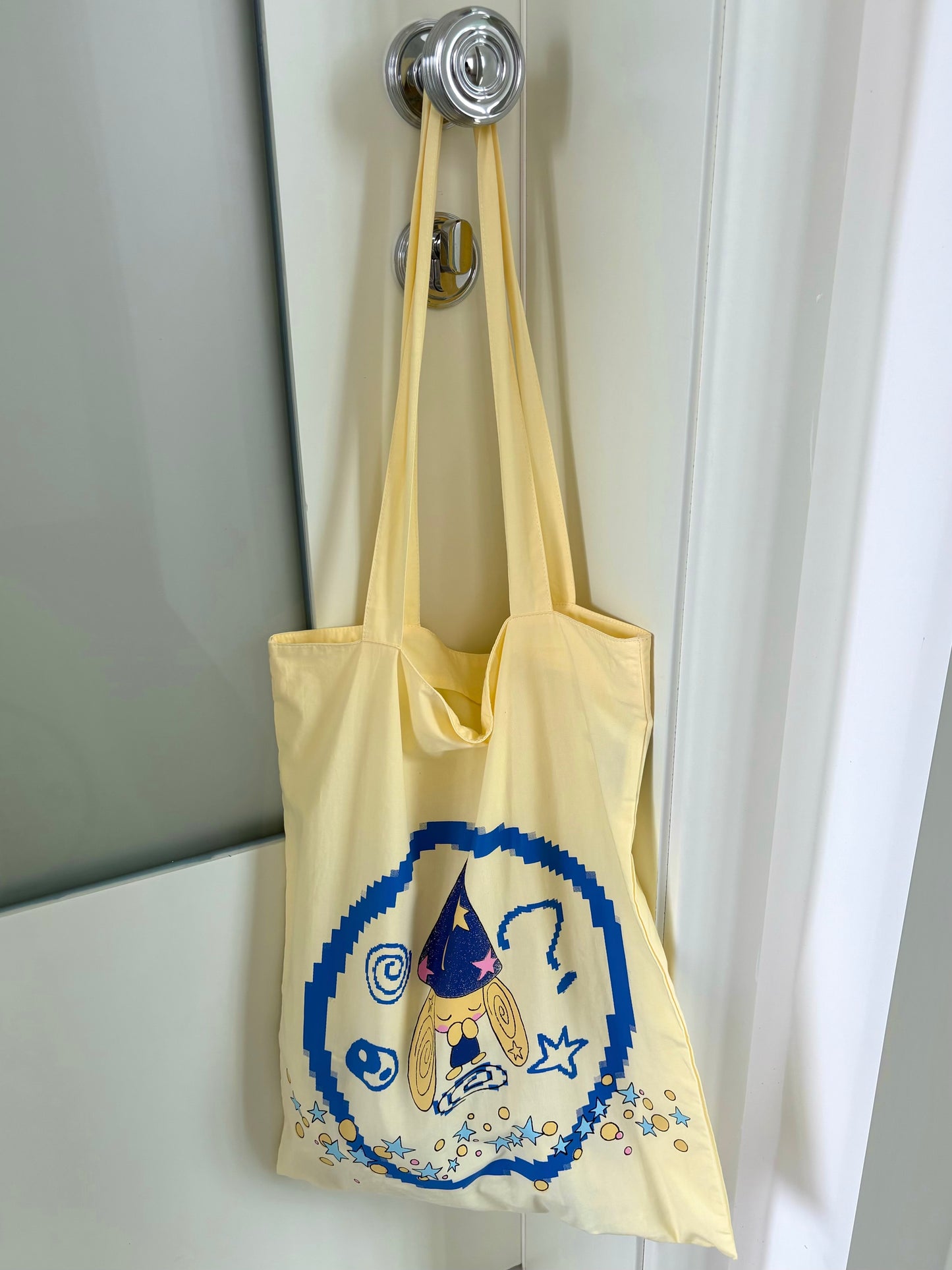 Taichi Dog Cotton Tote Bag