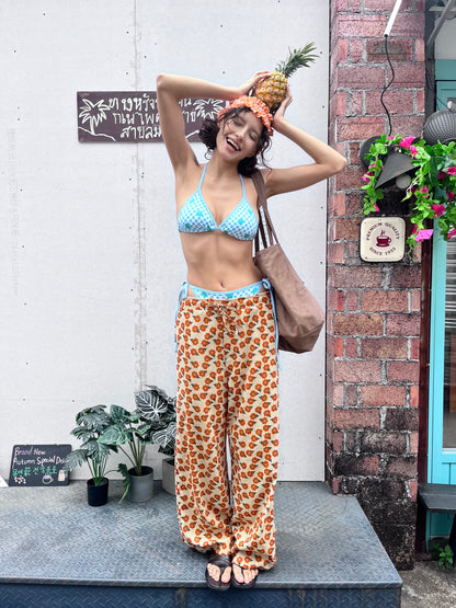 Blue Polka Dots Bikini