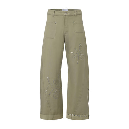 Sage Olive Drilling Pants