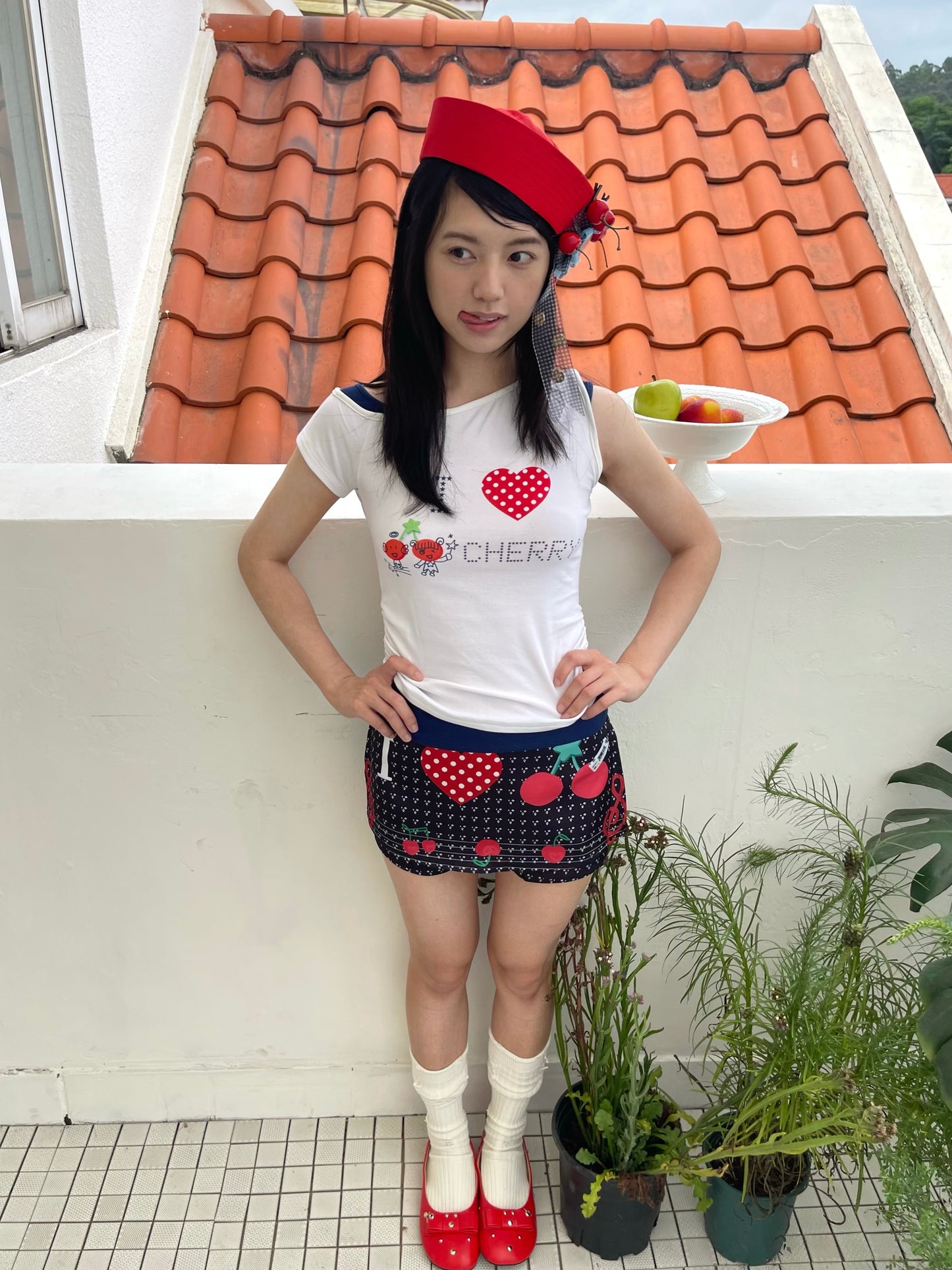 I LOVE CHERRY T-shirt