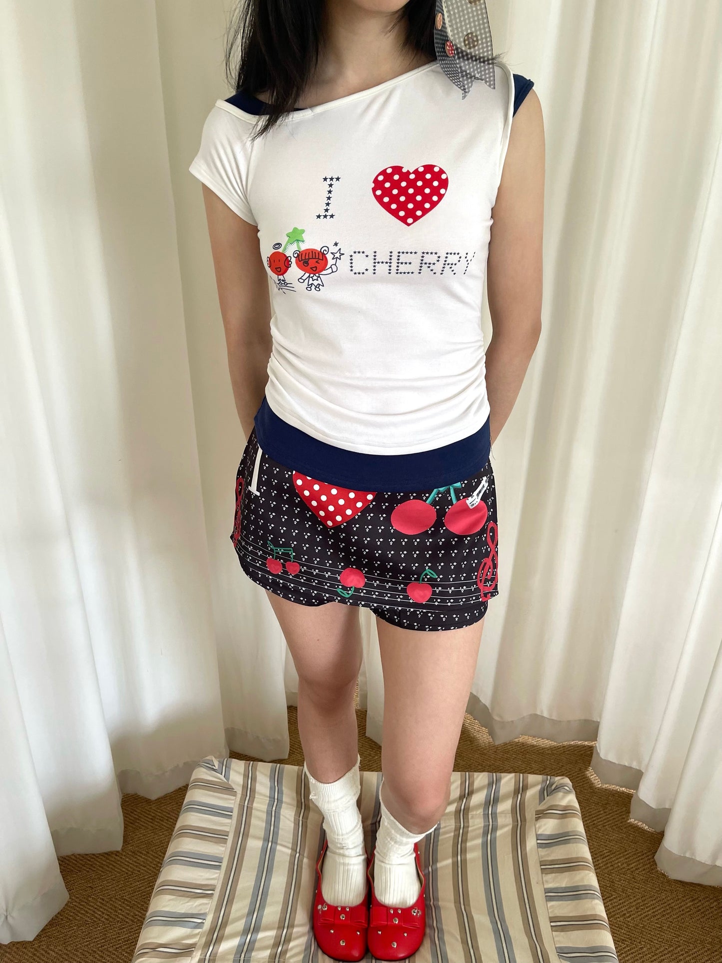 Black Cherry Music Skirt