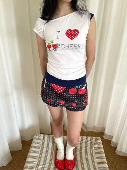 Black Cherry Music Skirt