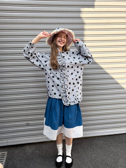 Navy Princess Skirt