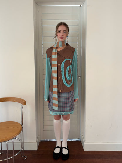 Tattersall Blue Skirt
