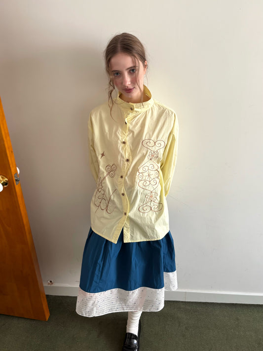 Lemonade Embroidery Shirt