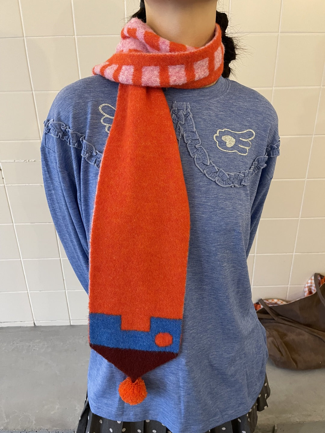 Granny's Farmhouse Wool Scarf