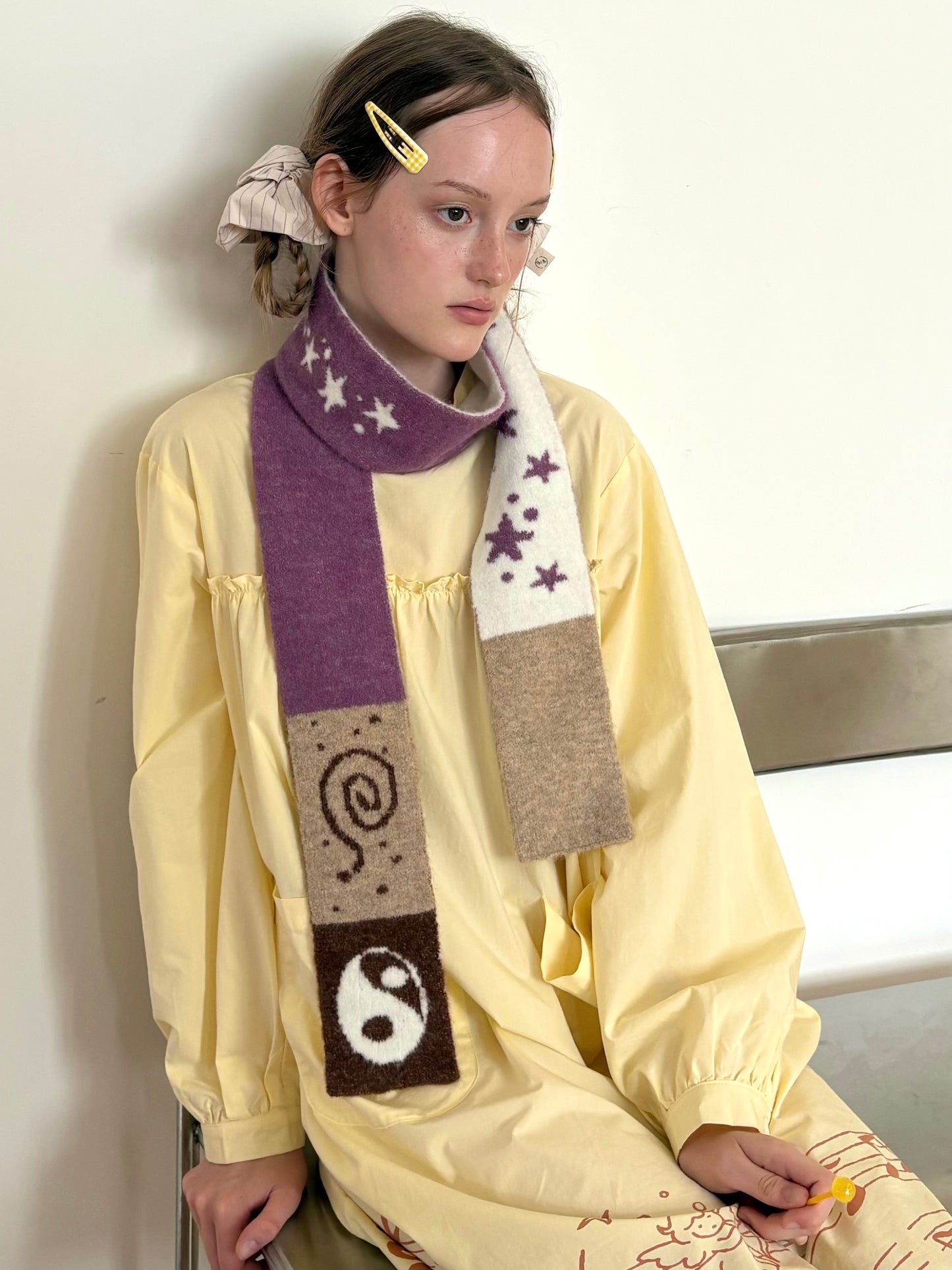 TaiChi Star Knit Scarf