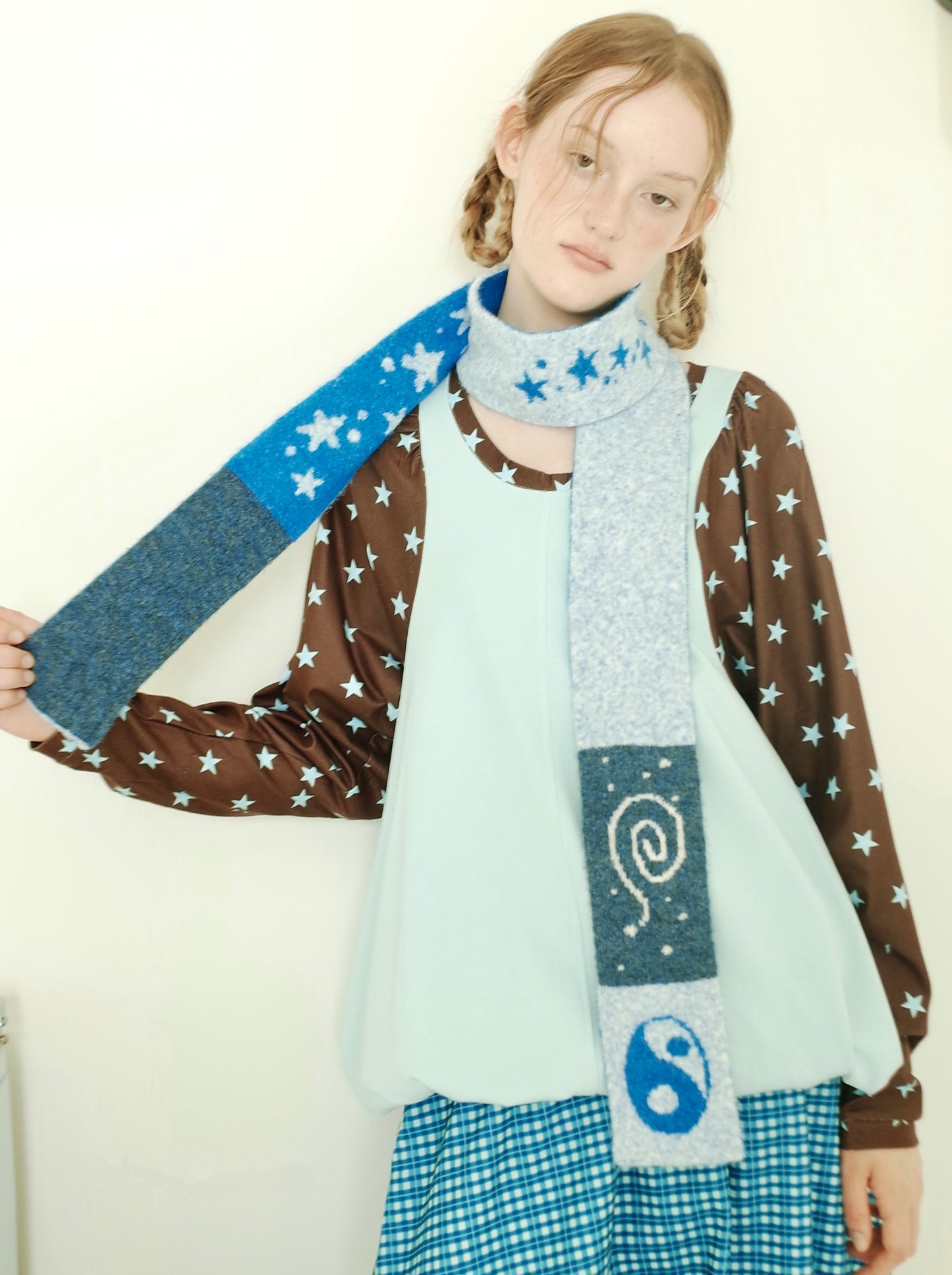 TaiChi Star Knit Scarf