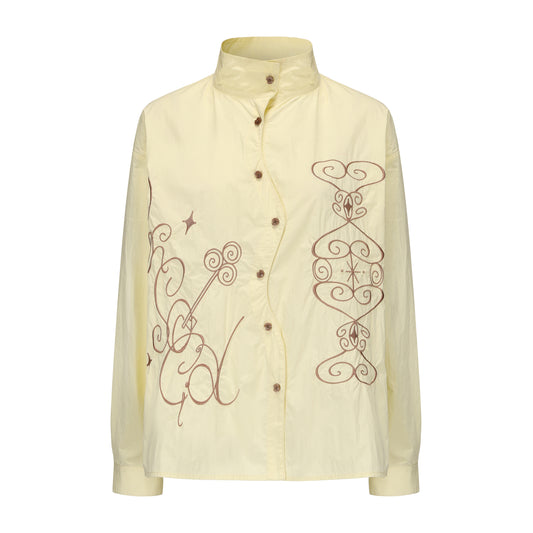 Lemonade Embroidery Shirt
