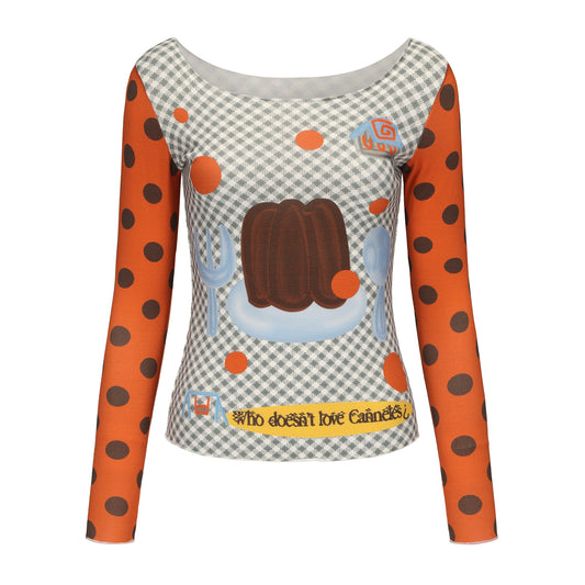Pumpkin Canelé Top