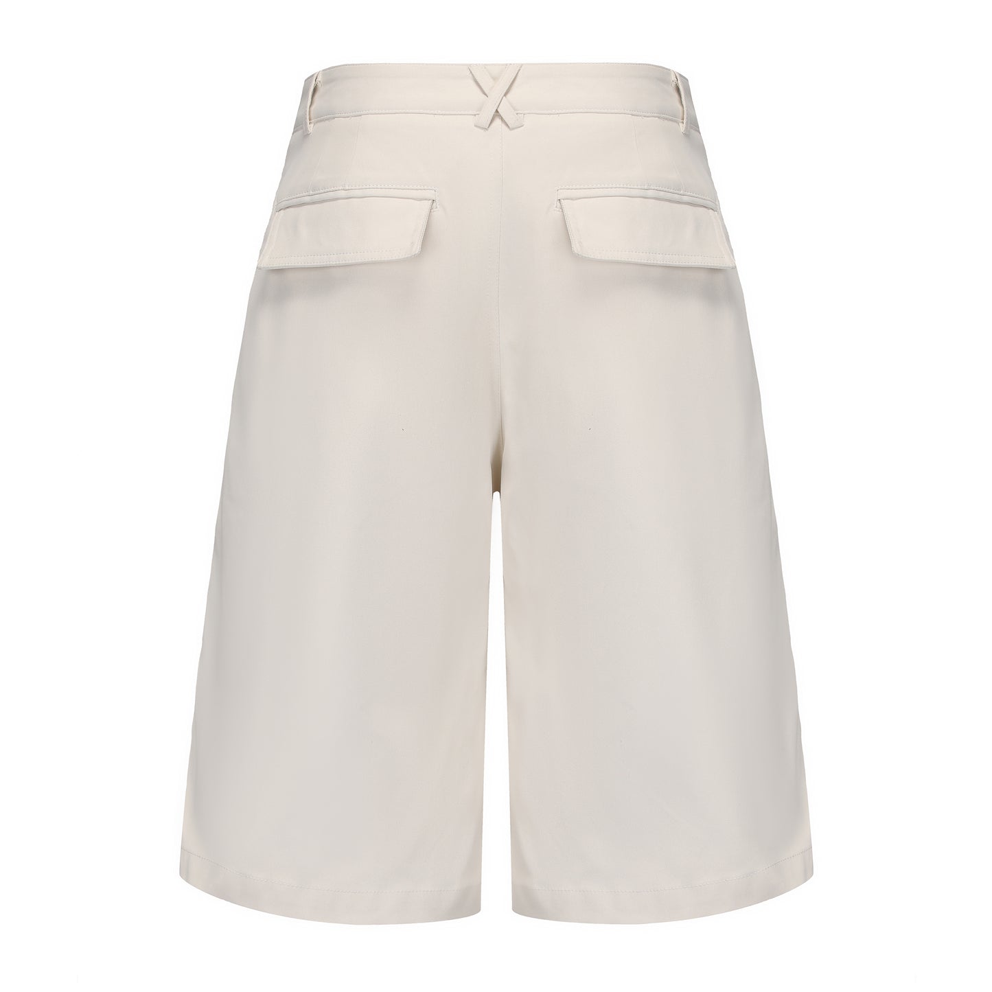 Oatmeal Lace Patchwork Shorts