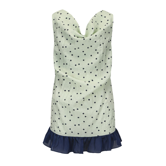 Pistachio Polka Dots Top