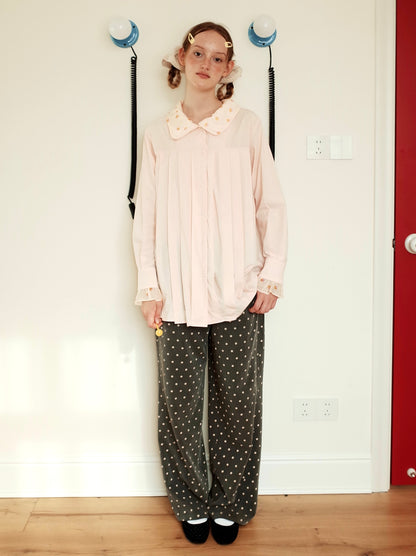 Peach Doll Shirt with Apron