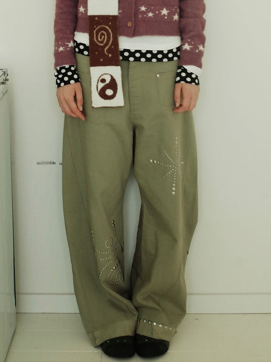 Sage Olive Drilling Pants