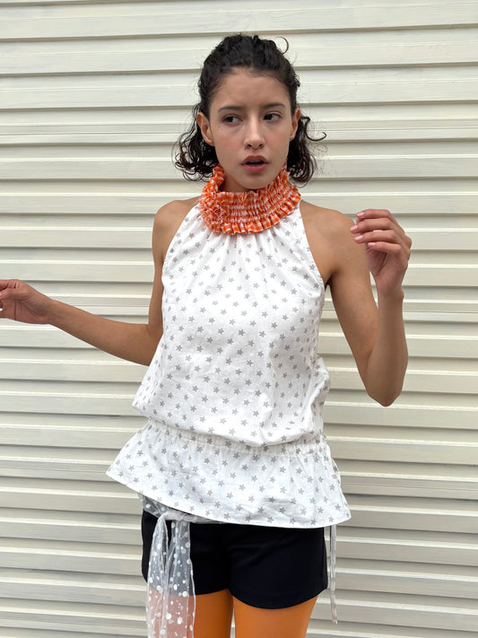 Stars Shining White Top